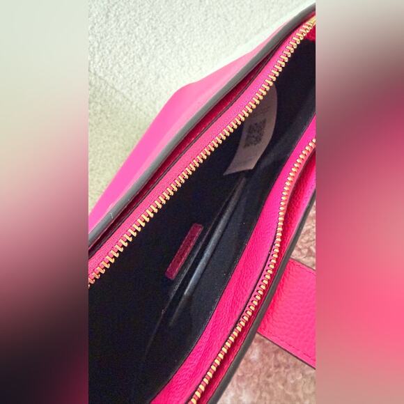 Versace leather shoulder bag pink - Picture 5 of 7